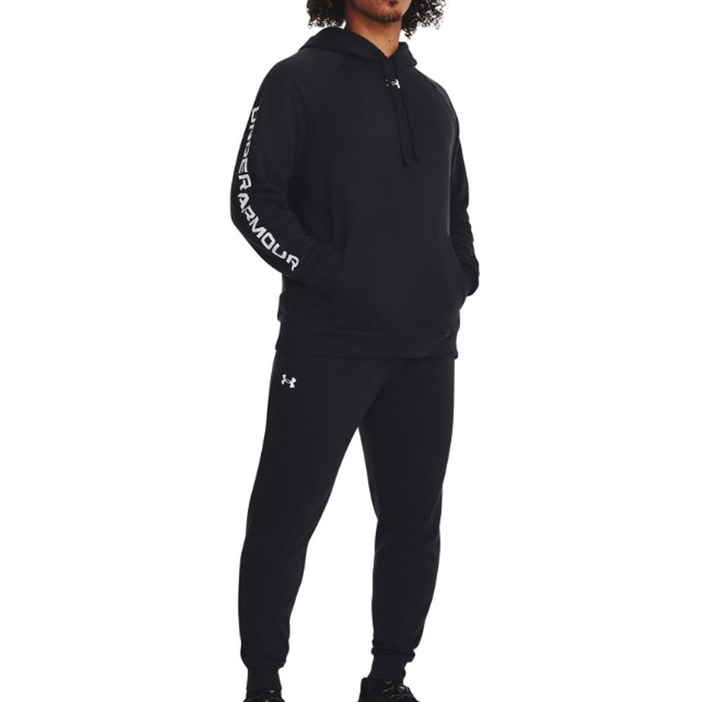 Survêtement Noir Homme Under Armour Rival Fleece pas cher