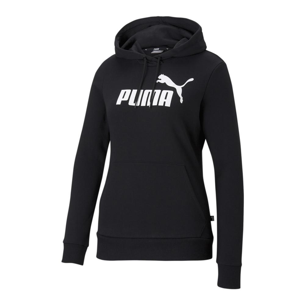 Sweat à capuche Noir Femme Puma Essential pas cher