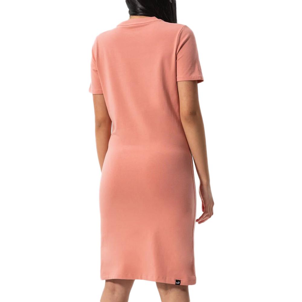 Robe Rose Femme Puma Ess Slim vue 2