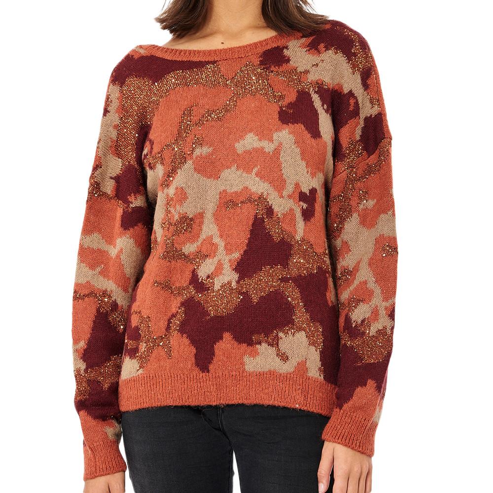 Pull Orange Femme Kaporal Camo pas cher