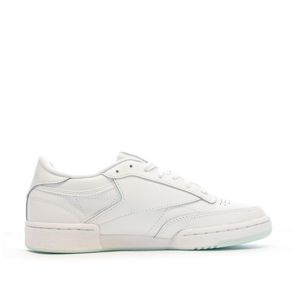 Baskets Blanches Femme Reebok Club vue 2