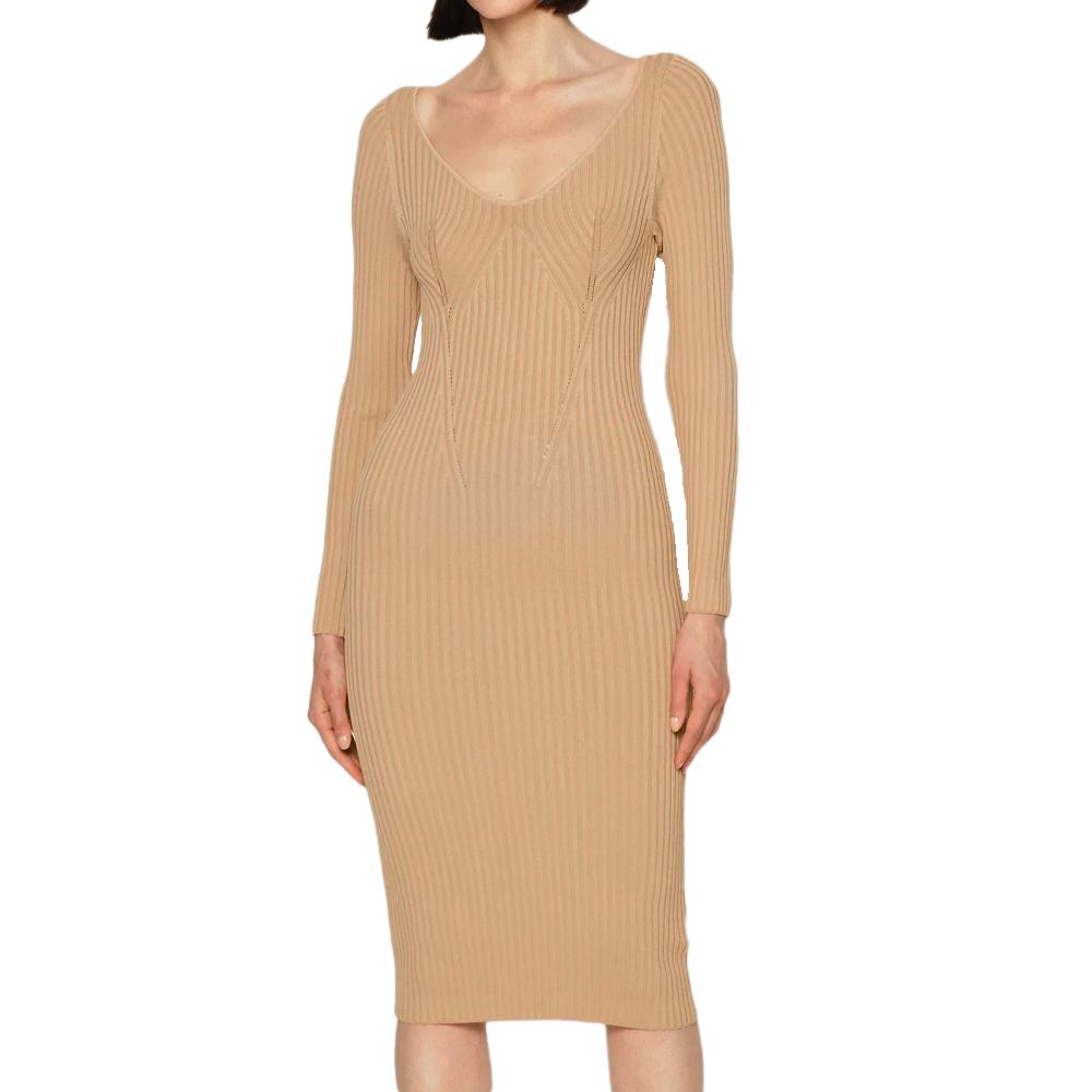 Robe Beige Femme Guess Adele pas cher