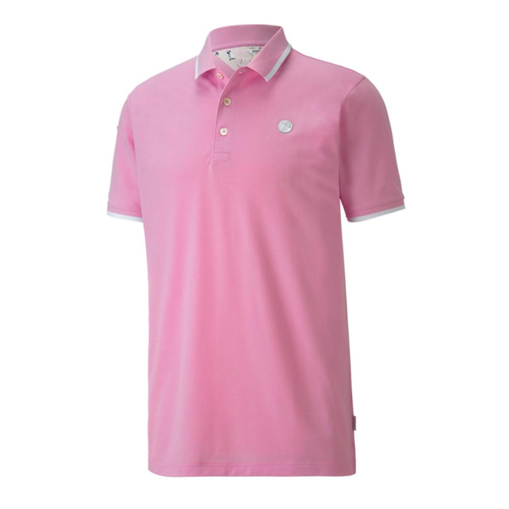 Polo Rose Homme Puma Arnold Palmer Signature pas cher