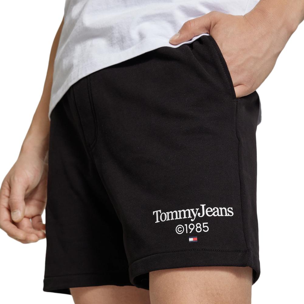 Short Noir Homme Tommy Hilfiger Entry Graphic pas cher