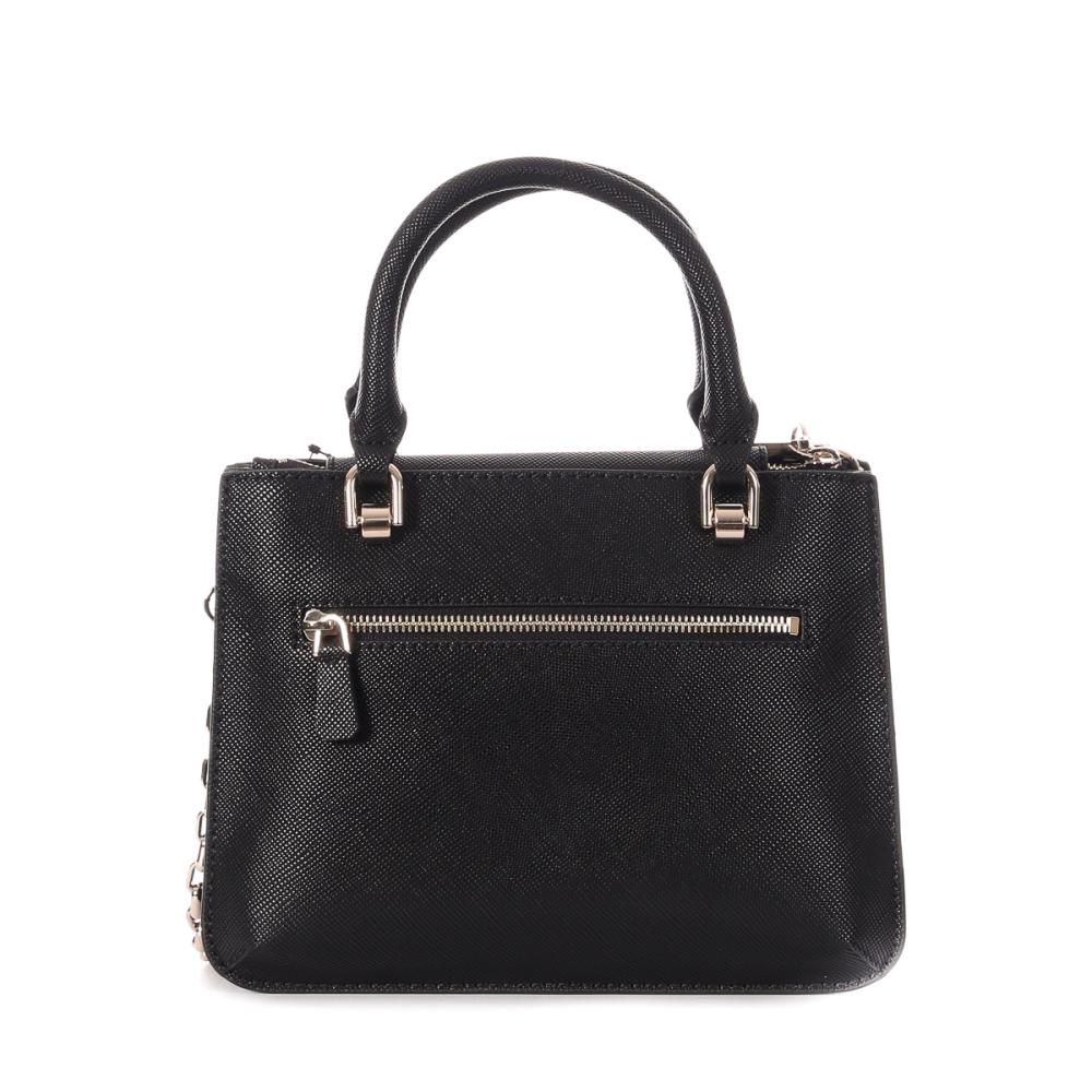 Sac à Bandoulière Noir Femme Guess Nelka vue 2