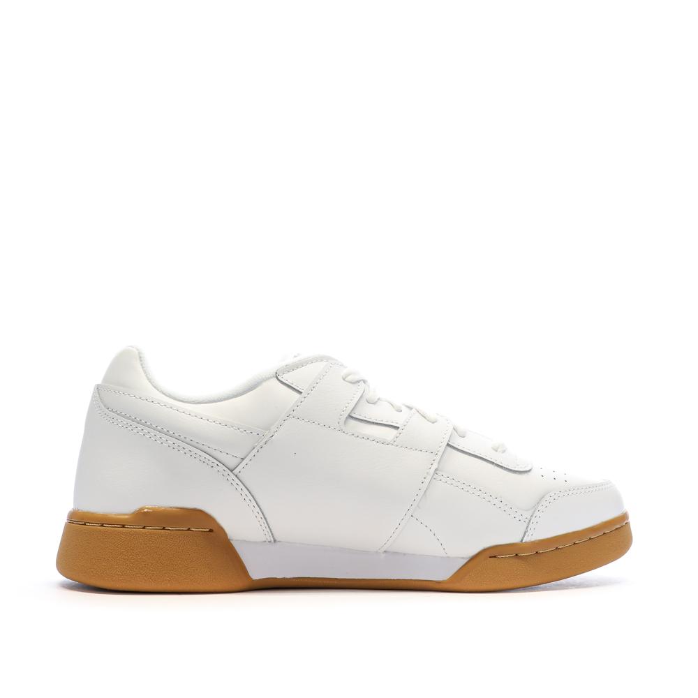 Baskets Blanches Homme Reebok Workout Plus vue 2