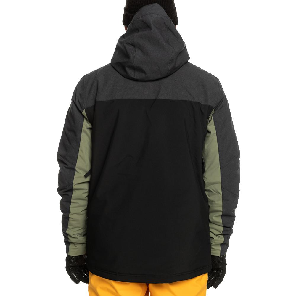 Veste de ski Noir/Kaki Homme Quiksilver Dawson vue 2