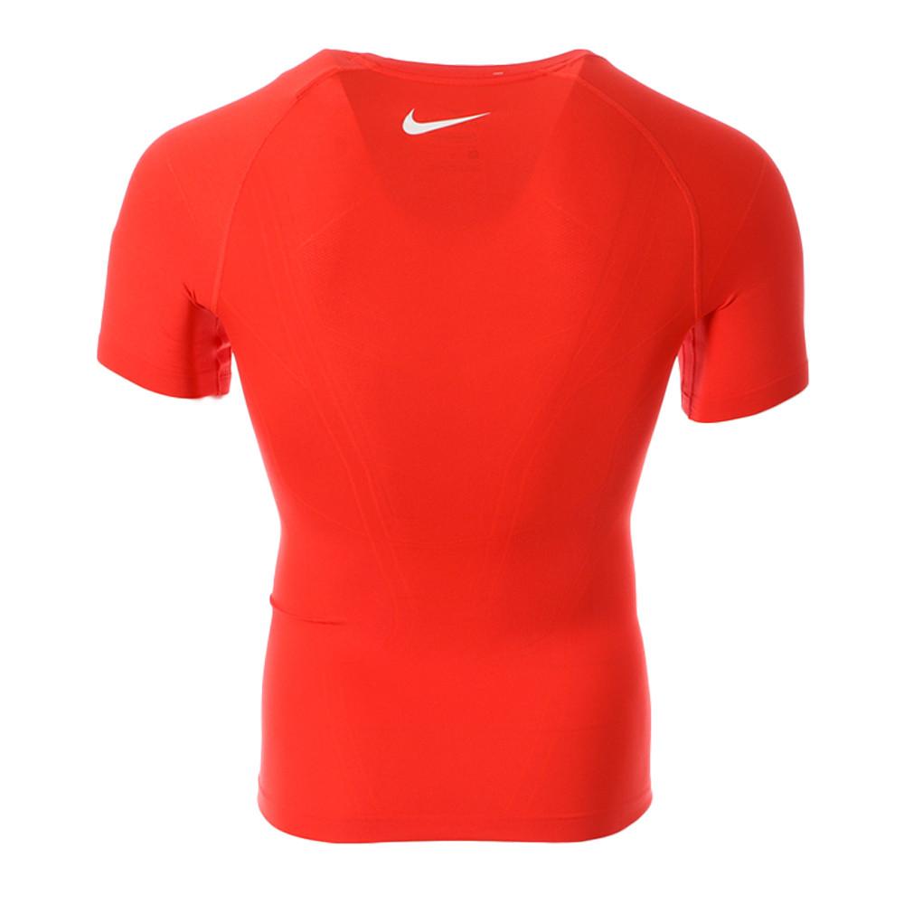 T-shirt Rouge Homme Nike Pro vue 2