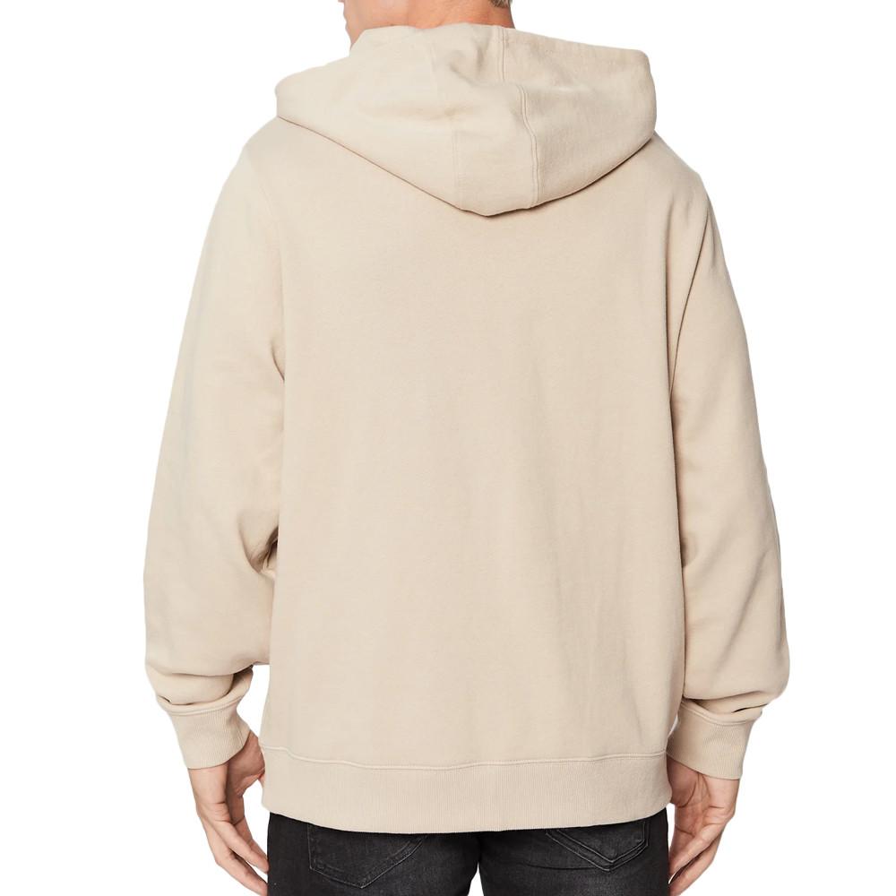 Sweat à Capuche Beige Homme Guess Roy vue 2