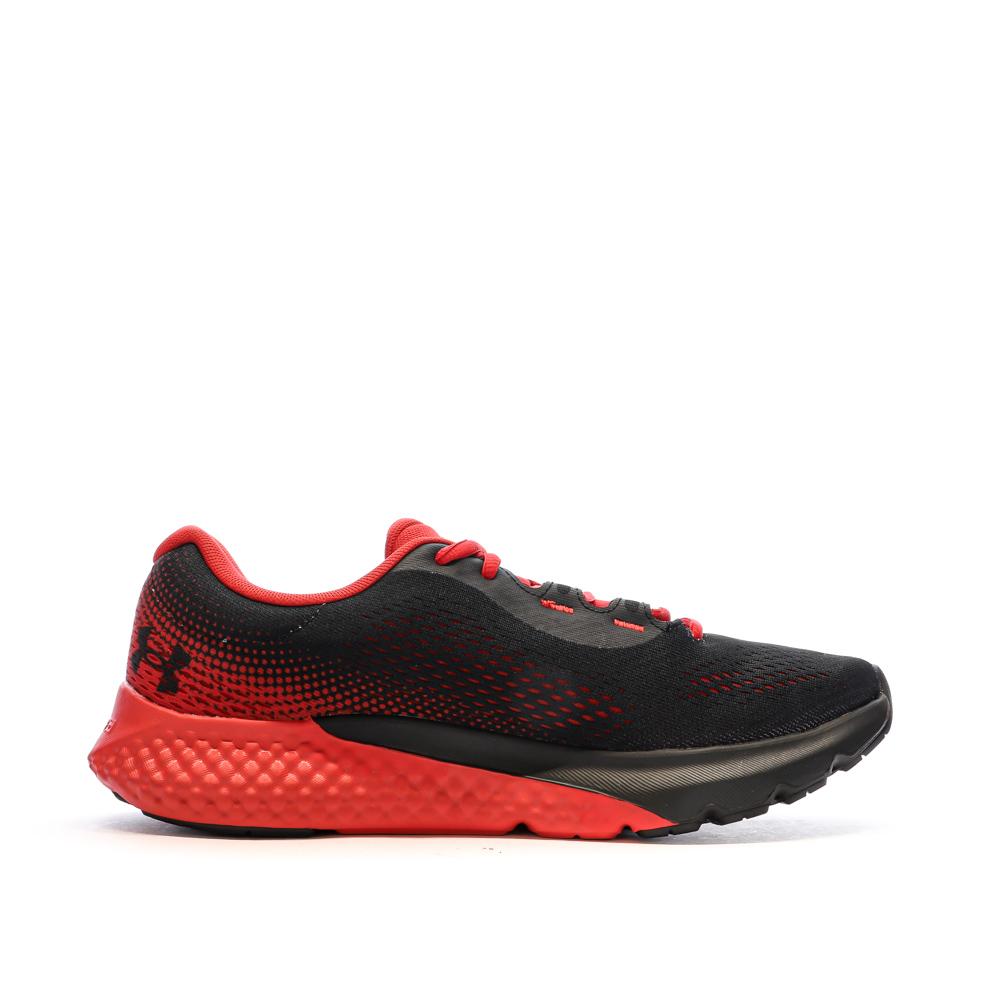 Chaussures de Running Noir/Rouge Homme Under Armour Charged Rogue 4 vue 2