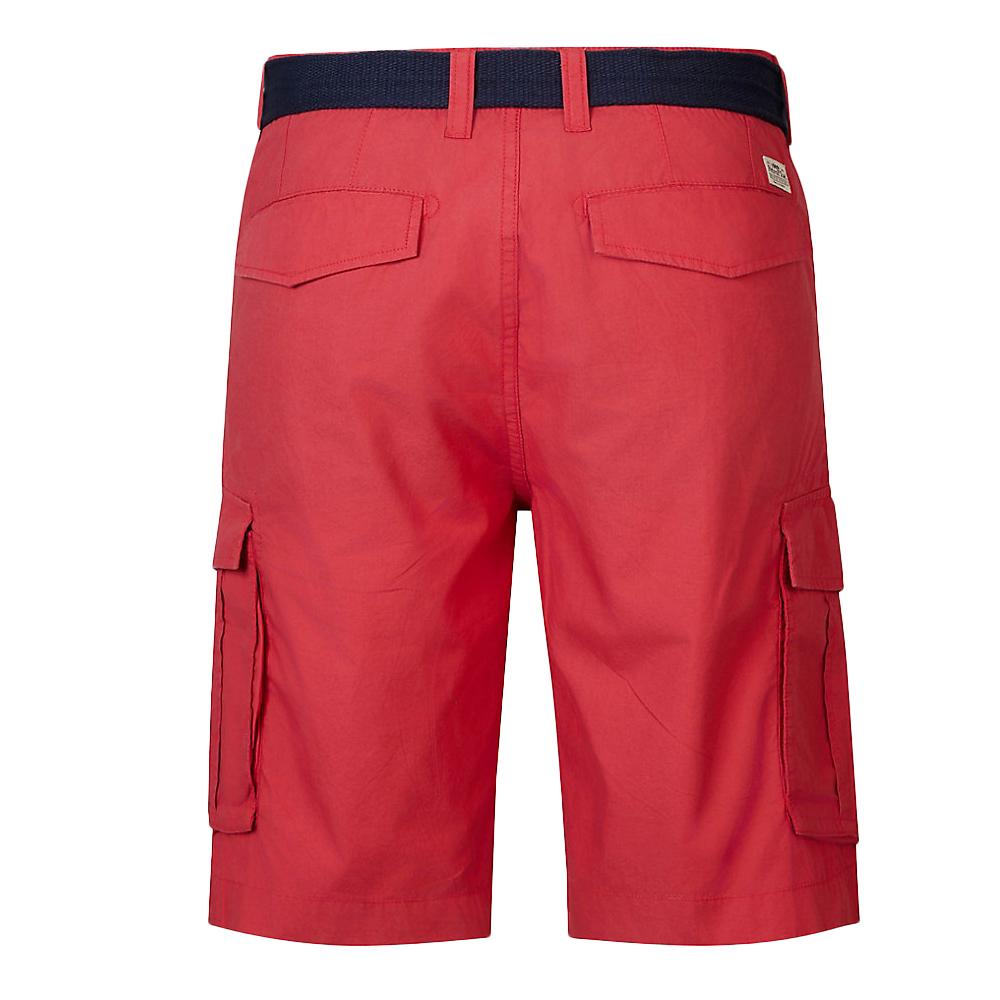 Short Rouge/Noir Homme Petrol Industries Cargo vue 2