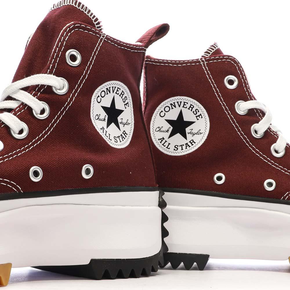 Baskets Bordeaux Femme Converse Run Star Hike Platform vue 7