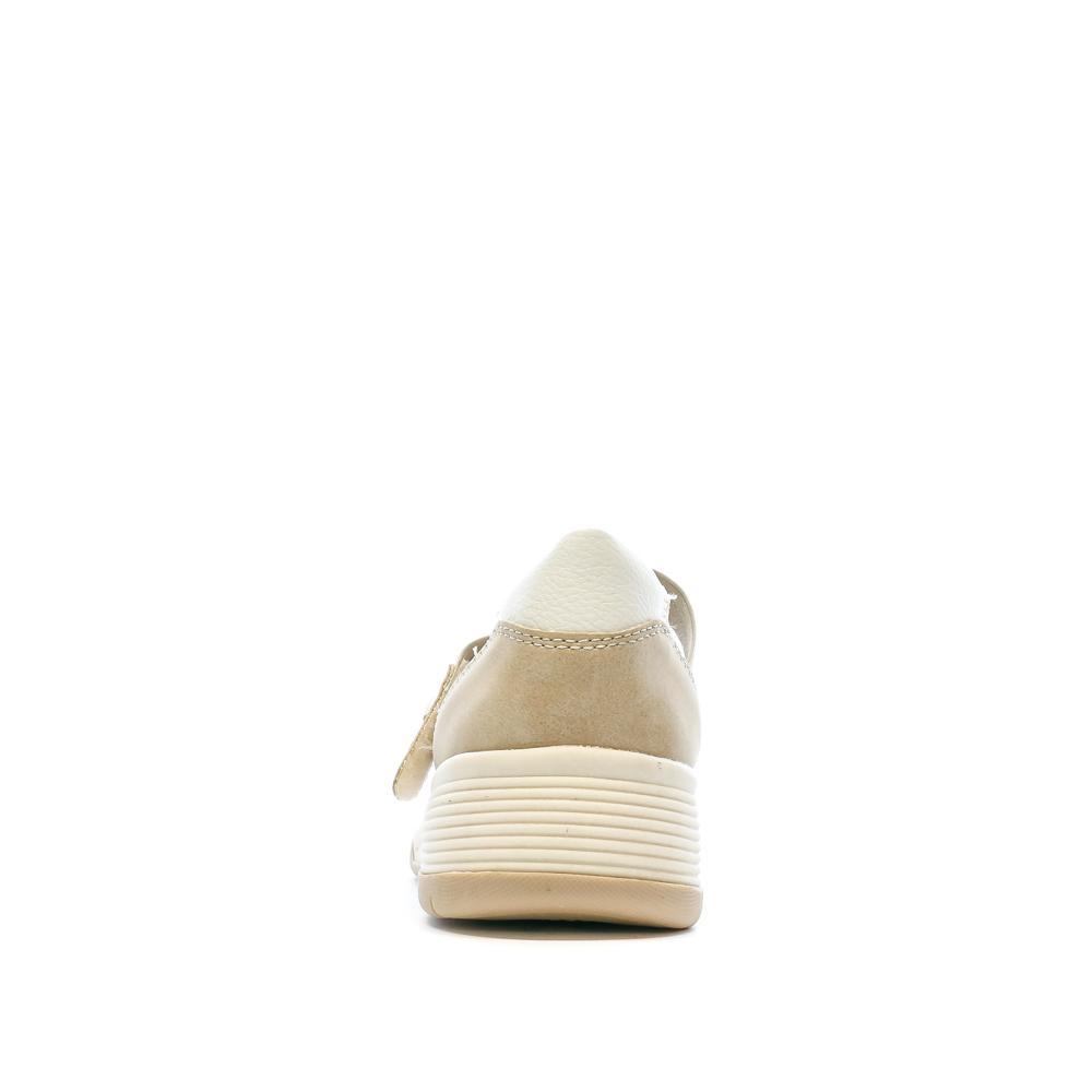 Chaussures de ville Beige Femme Haol vue 3