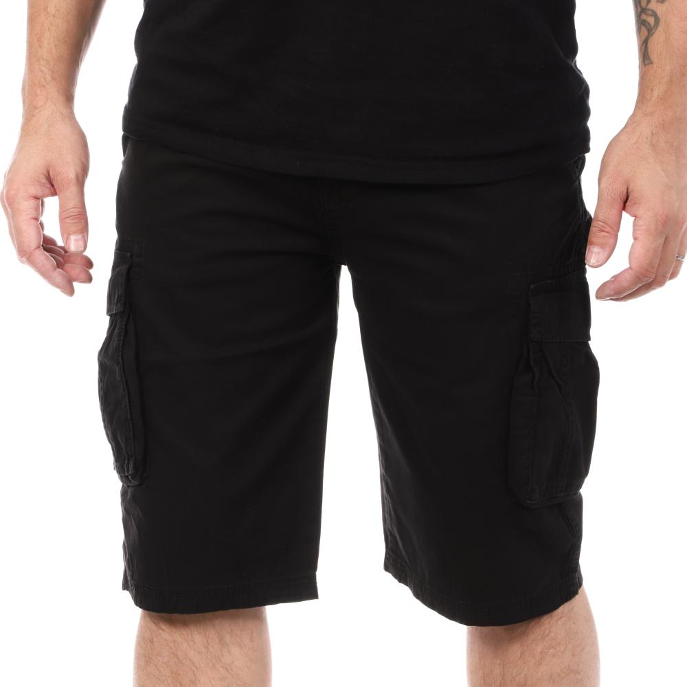 Short Noir Homme Schott Cargo pas cher