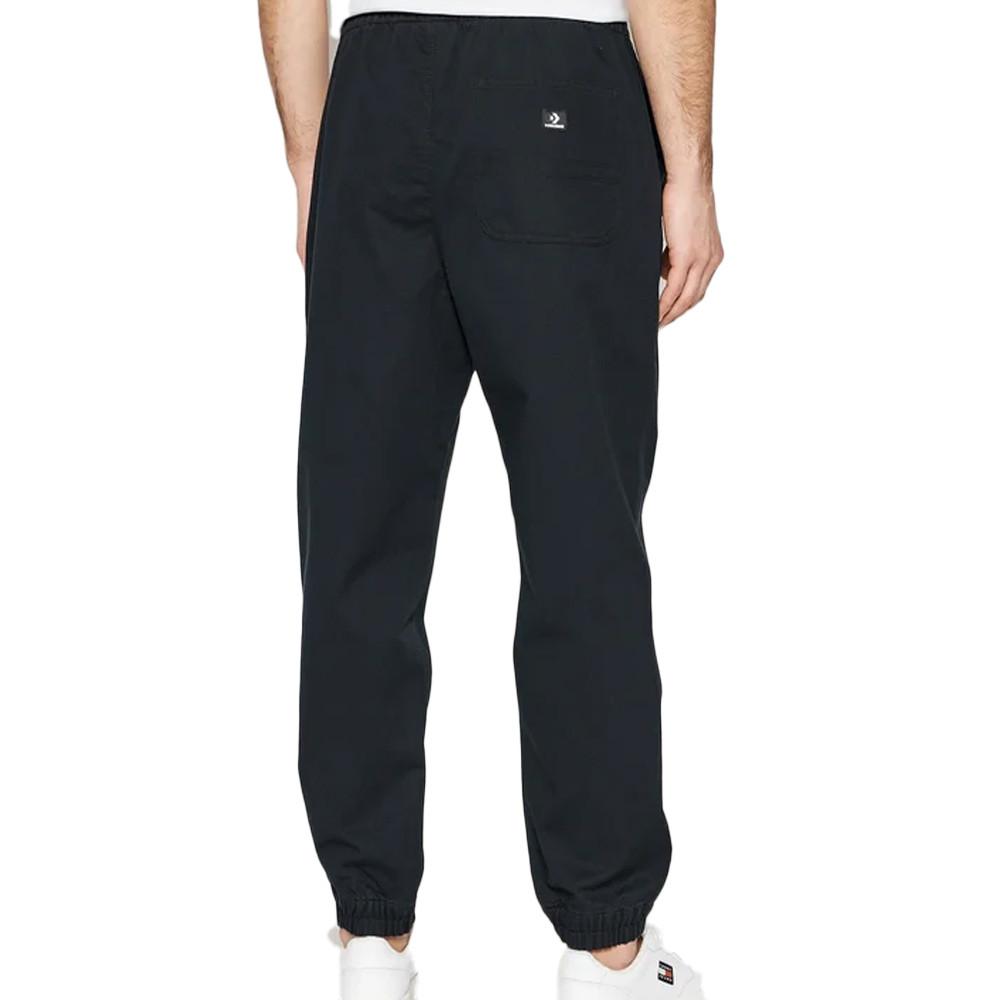 Pantalon Noir Homme Converse Jogger vue 2