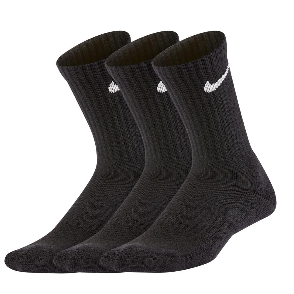 Lot de 3 paires Chaussettes Noires Garçon Nike Performance pas cher