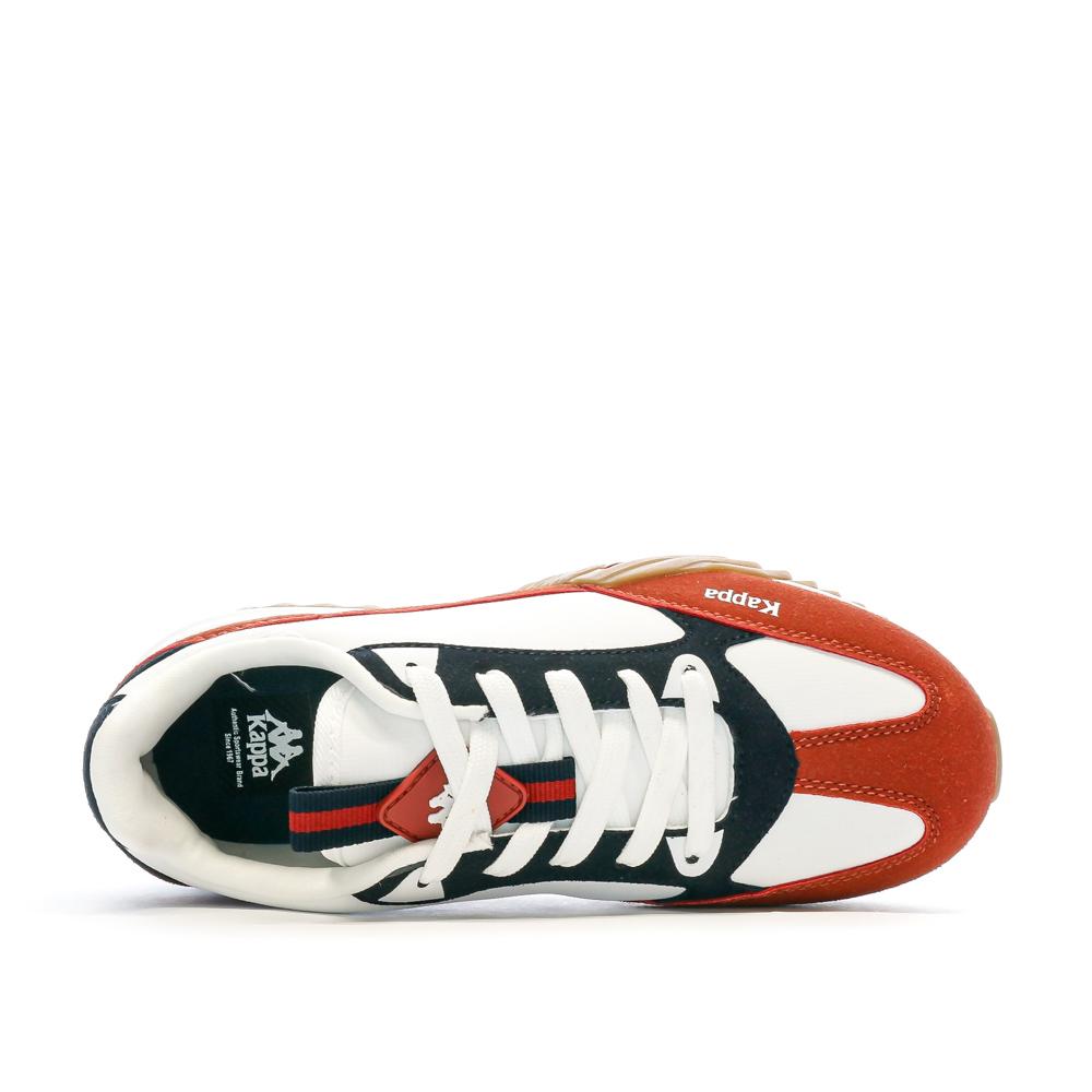 Baskets Rouge/Blanc Garçon KAPPA Authentic Arklow vue 4