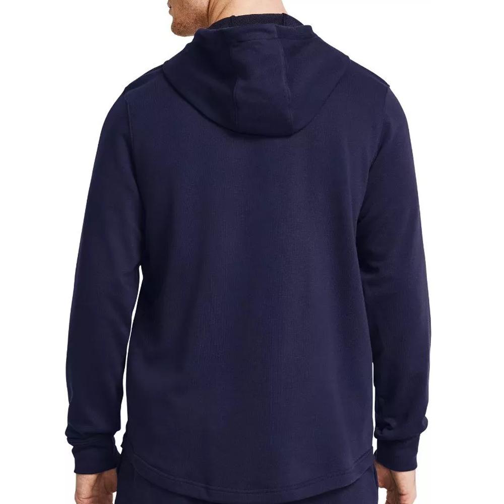 Sweat Marine Homme Under Armour Rival Terry vue 2