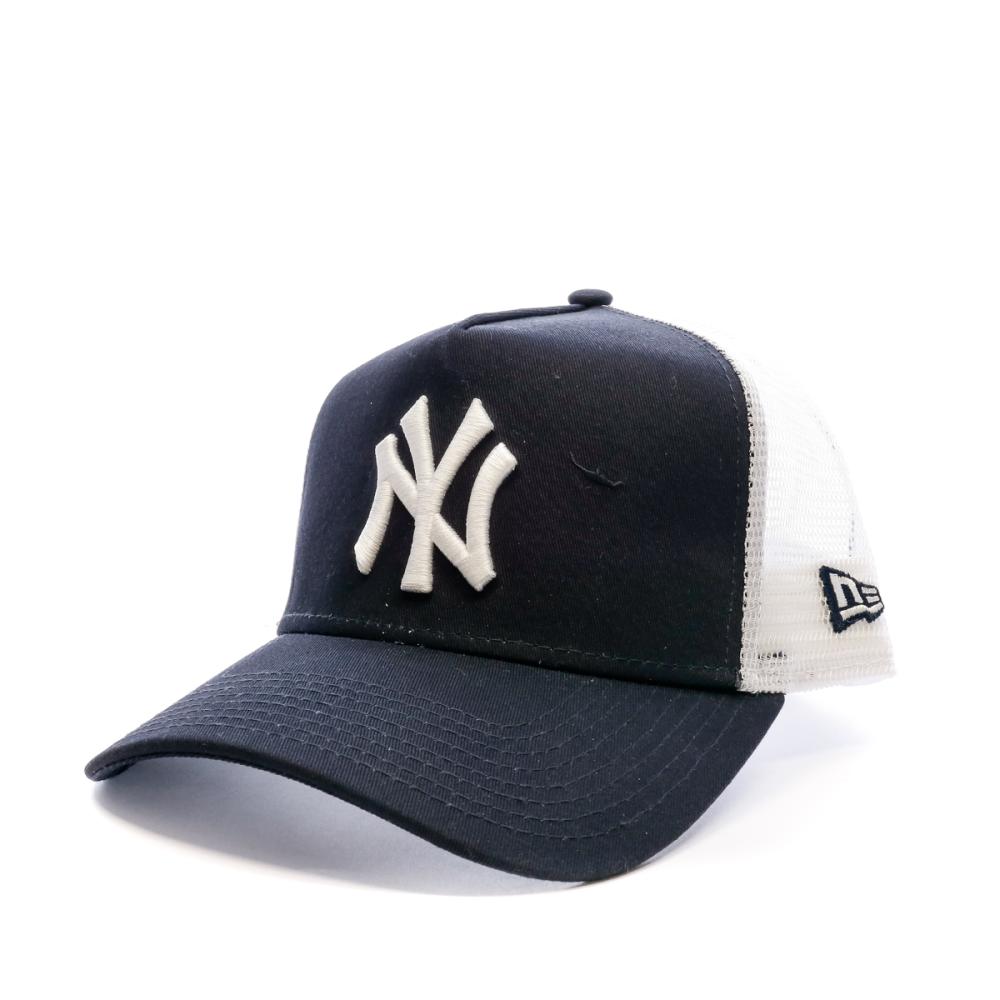 Casquette Blanche/Noir Homme New Era Neyyan pas cher