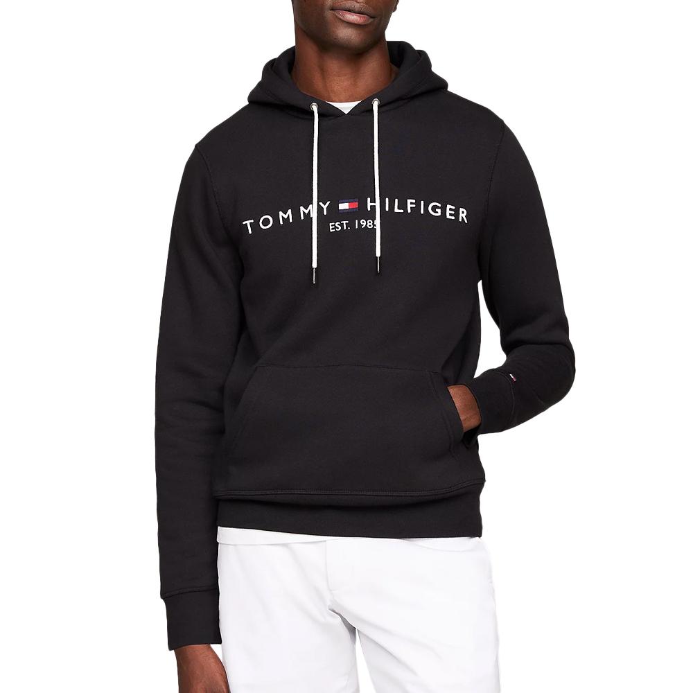 Sweat Noir Homme Tommy Hilfiger Hoody pas cher