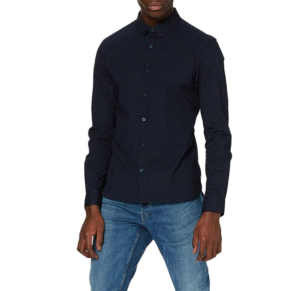 Chemise marine homme Teddy Smith Carton pas cher