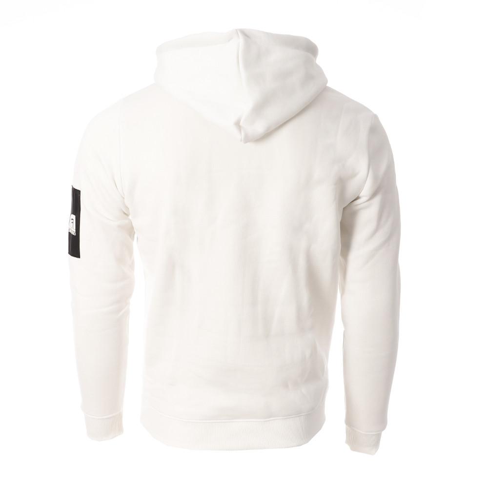 Sweat à Capuche Blanc Homme Just Emporio AJELY vue 2