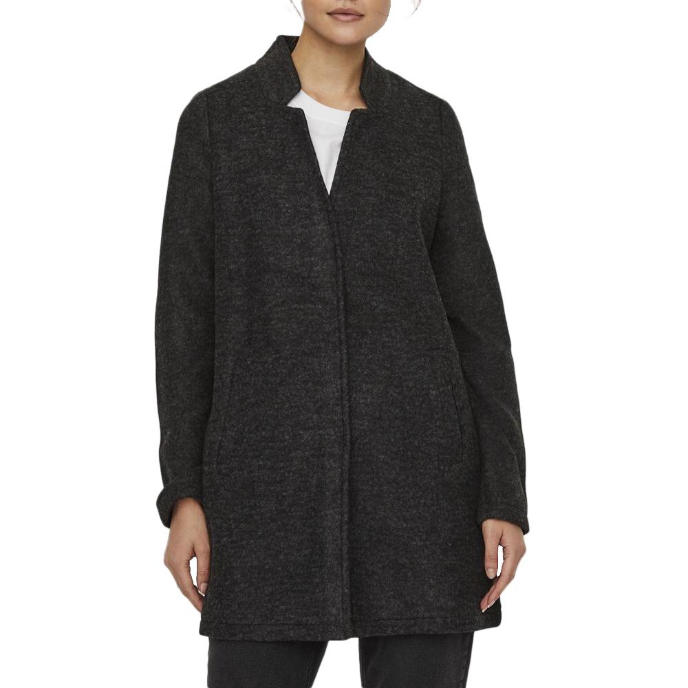 Manteau Gris Foncé Femme Vero Moda Brushedkatrine pas cher