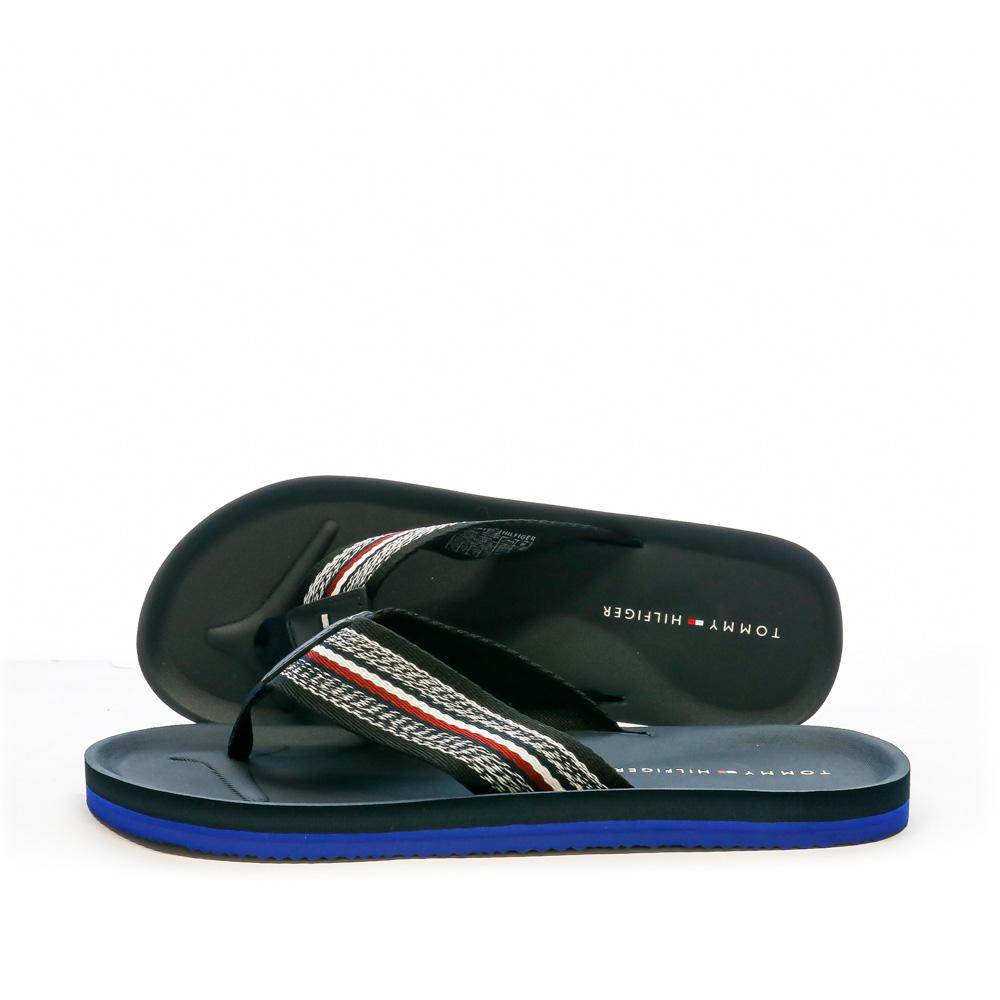 Tongs Marine Homme Tommy Hilfiger Comfort pas cher