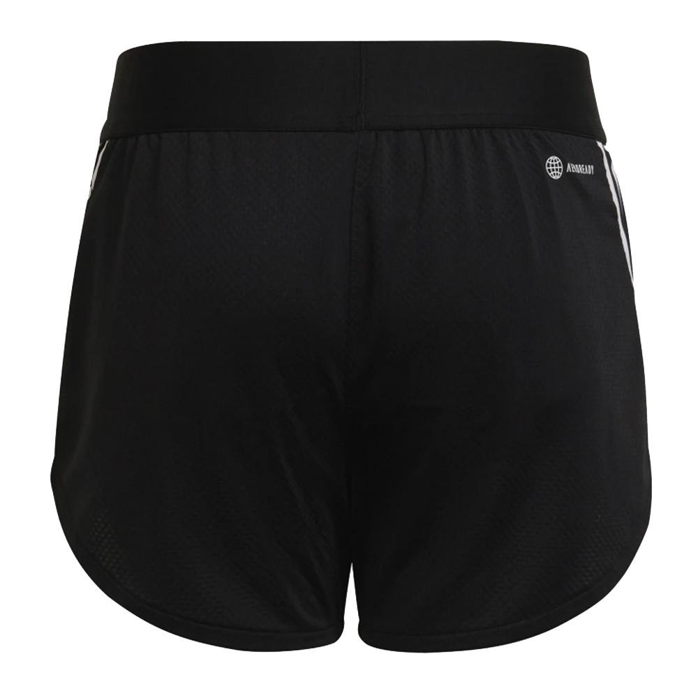 Short Noir Junior Adidas Aeroready vue 2