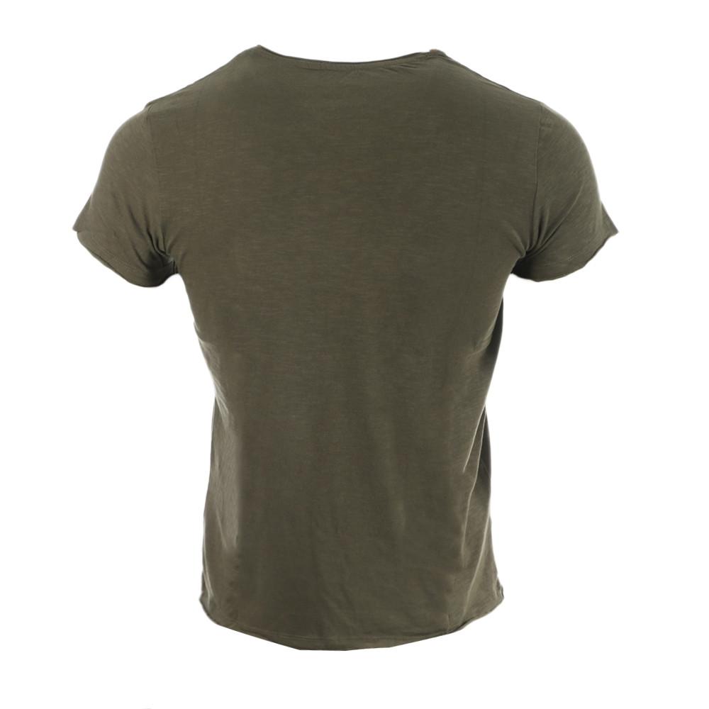 T-shirt Kaki Homme La Maison Blaggio Marvin vue 2