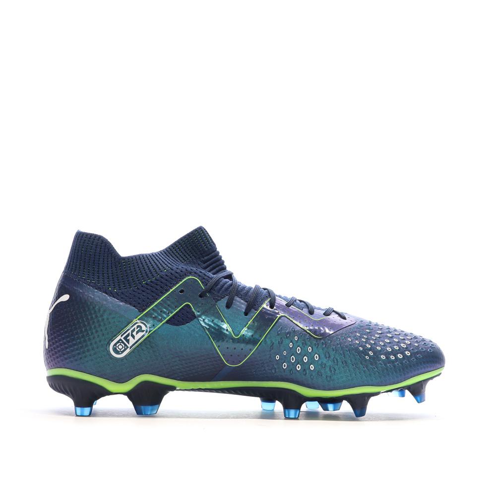 Chaussures Football Bleu/Jaune Homme Future Pro vue 2