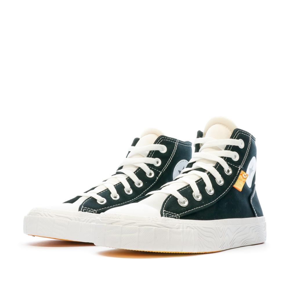 Baskets Noires Femme Converse 422C vue 6