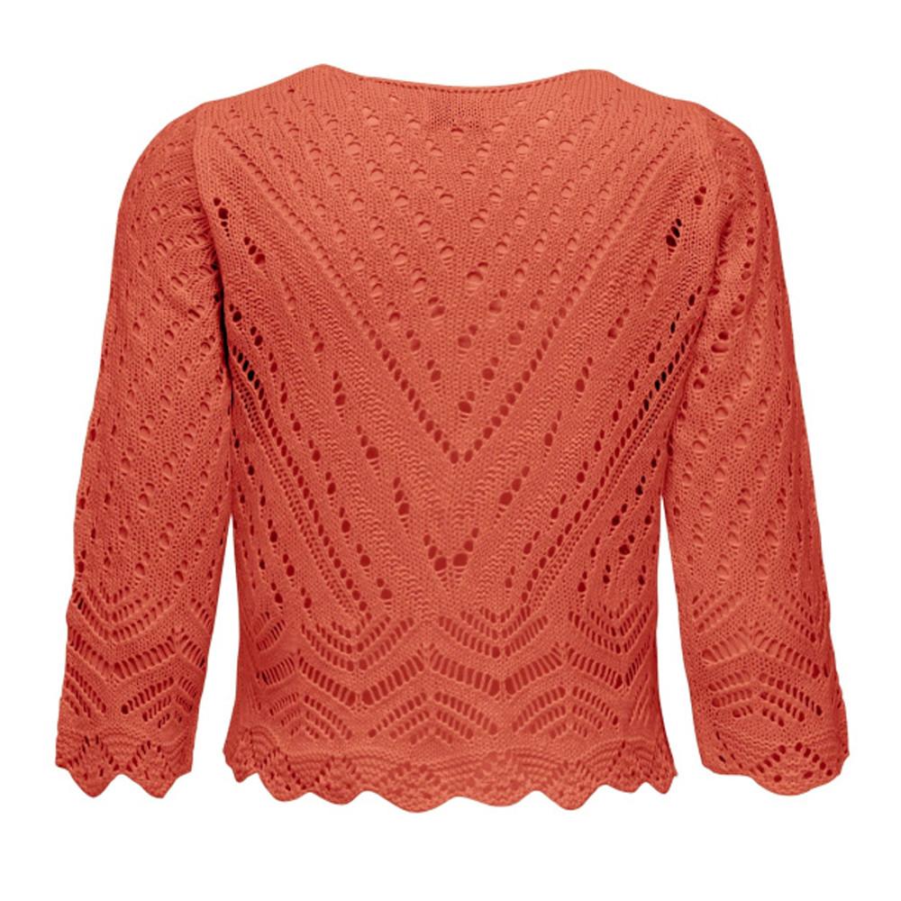 Pull En Maille Orange Femme JDY NEW vue 2