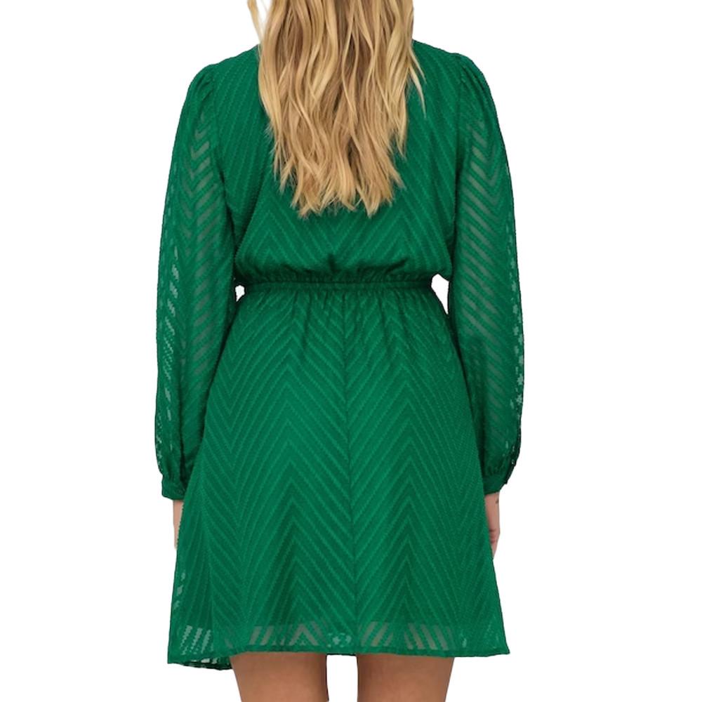 Robe Verte Femme JDY Gretha vue 2