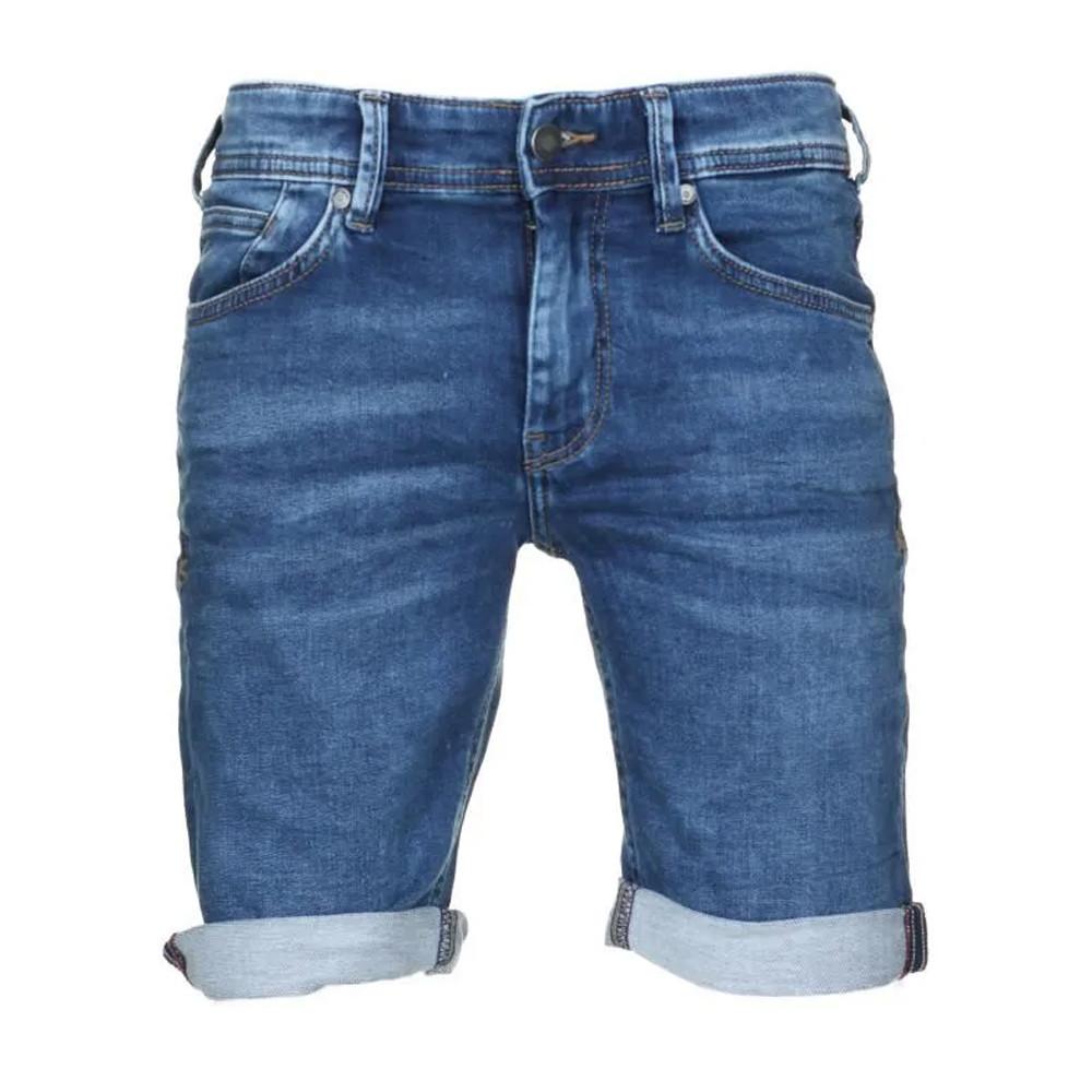 Short Bleu foncé Jean Garçon Teddy Smith Scotty pas cher