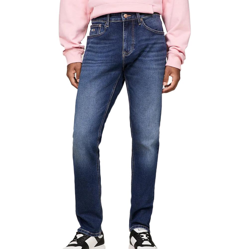 Jean Slim Marine Homme Tommy Hilfiger Austin pas cher