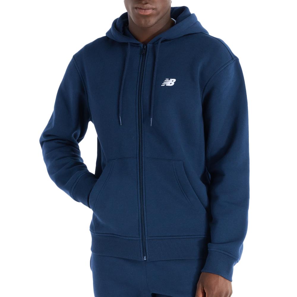 Sweat Zippé Marine Homme New Balance MJ43902 pas cher