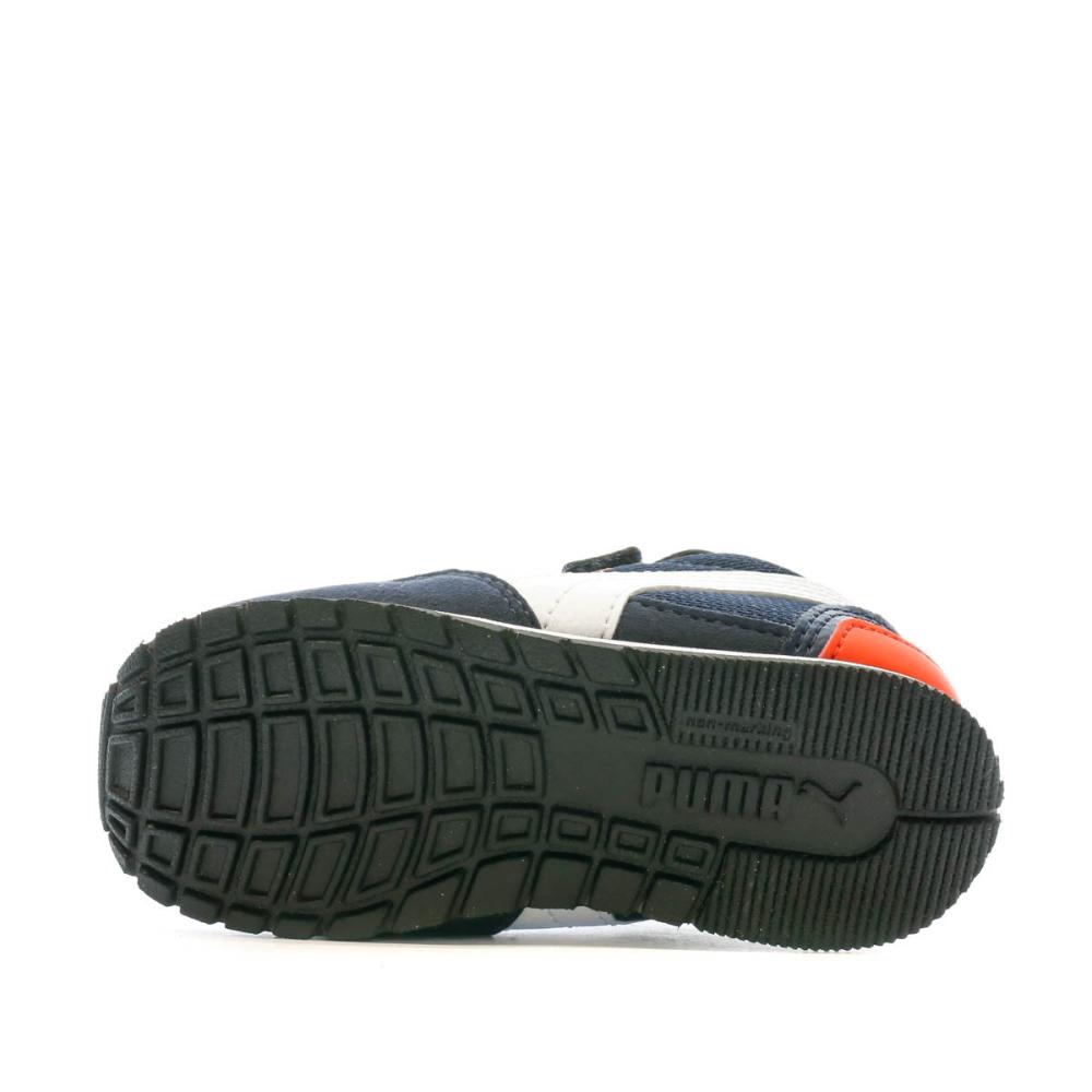 Baskets Marine Garçon Puma Runner vue 5