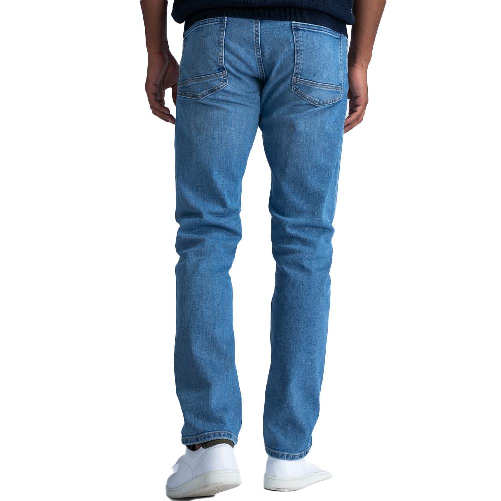 Jean Droit Bleu Homme Petrol Industries STARLING-LUD vue 2