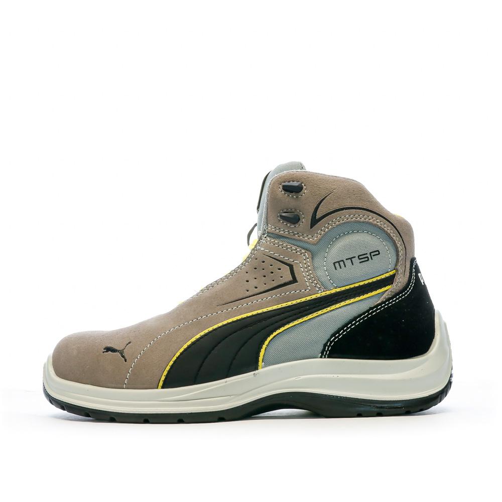 Chaussures de sécurité Beige Homme Puma Touring Stone pas cher