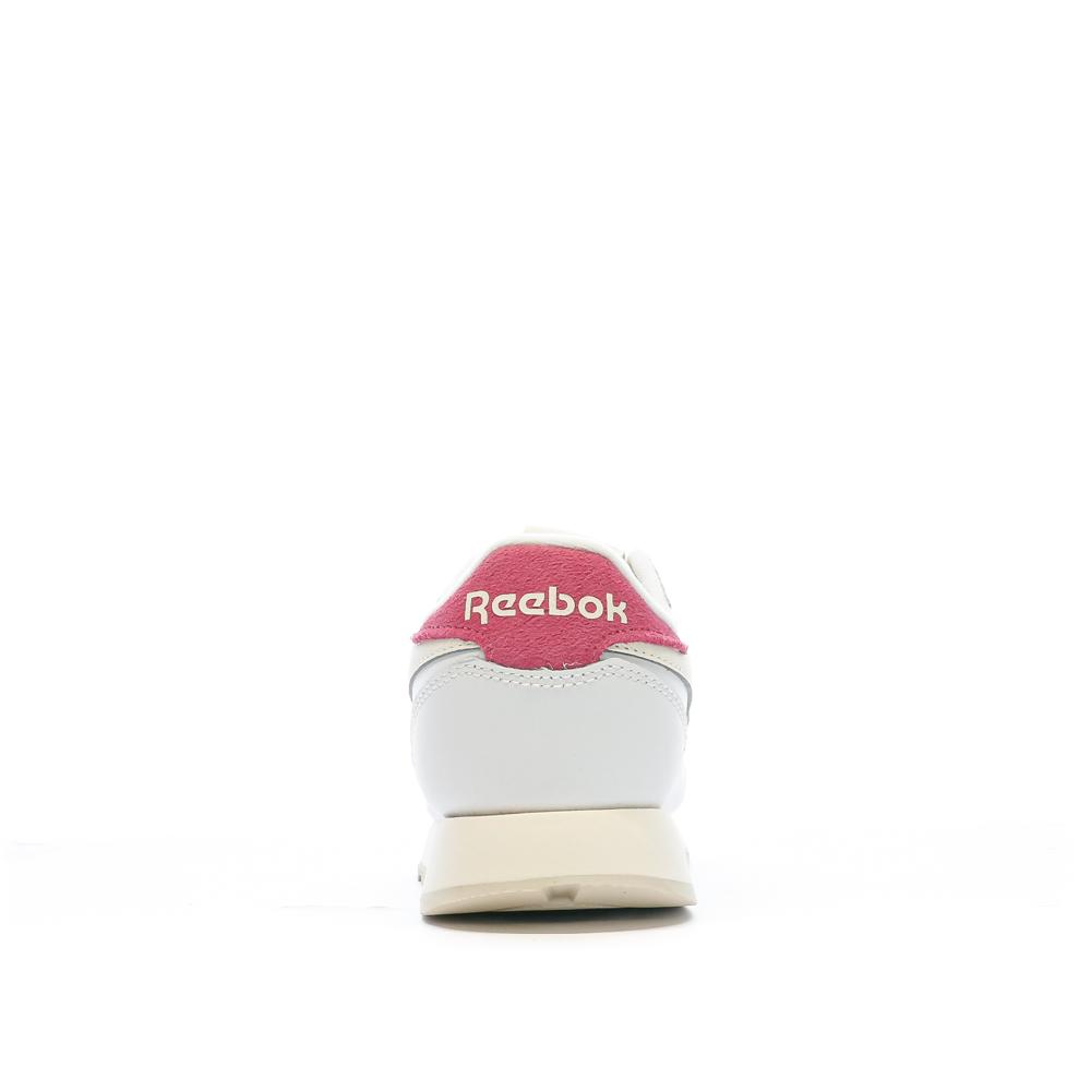 Baskets Blanches Femme Reebok Classic vue 3