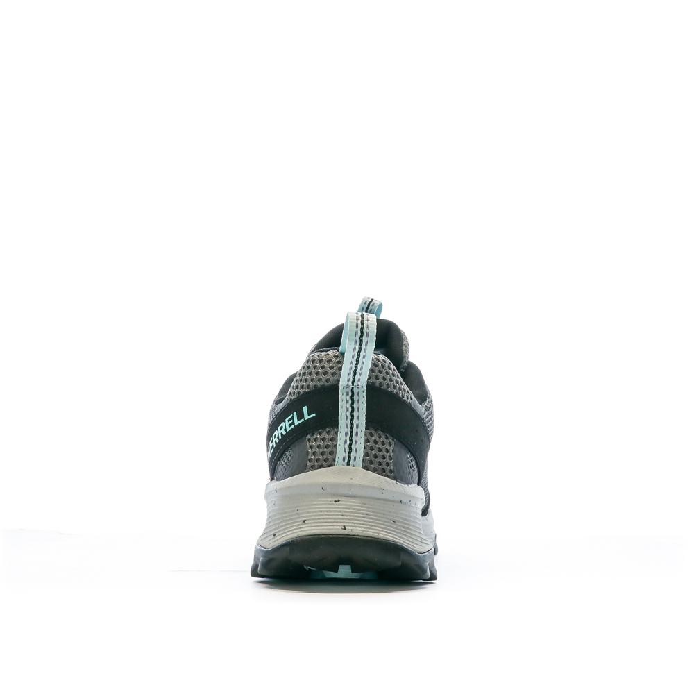 Chaussures de Randonnée Gris/Bleu Femme Merrell Speed Strike vue 3