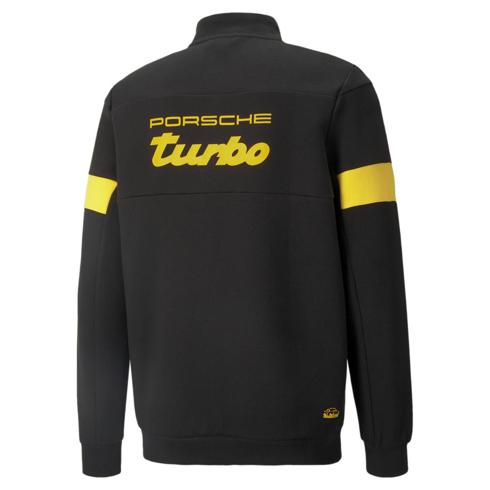 Veste Noir/Jaune Homme Puma Porsche Turbo vue 2