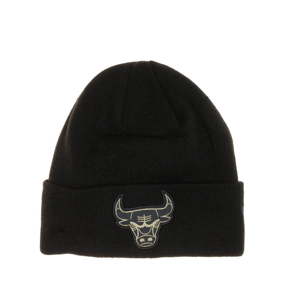 Chicago Bulls Bonnet Noir Homme New Era Metallic Badge pas cher