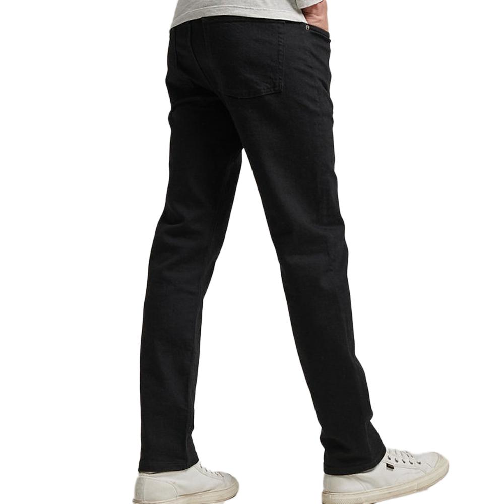 Jean Slim Noir Homme Superdry Vintage vue 2