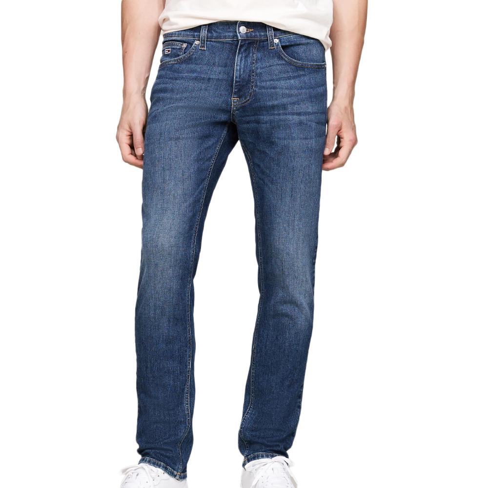 Jean Slim Bleu Foncé Homme Tommy Hilfiger Scanton pas cher