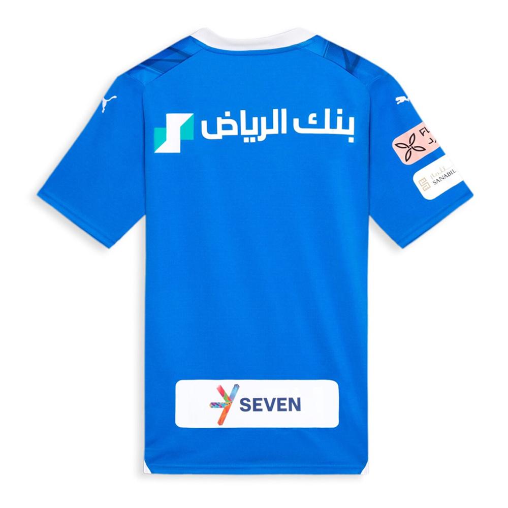 Al-Hilal Maillot Réplica Bleu Homme Puma 2024 vue 2