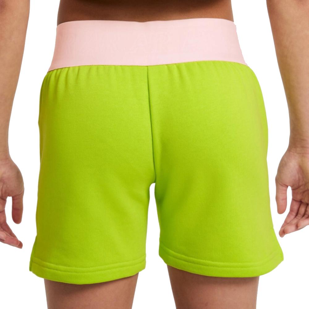 Short Vert fluo Fille Nike Air Fit 5IN vue 2