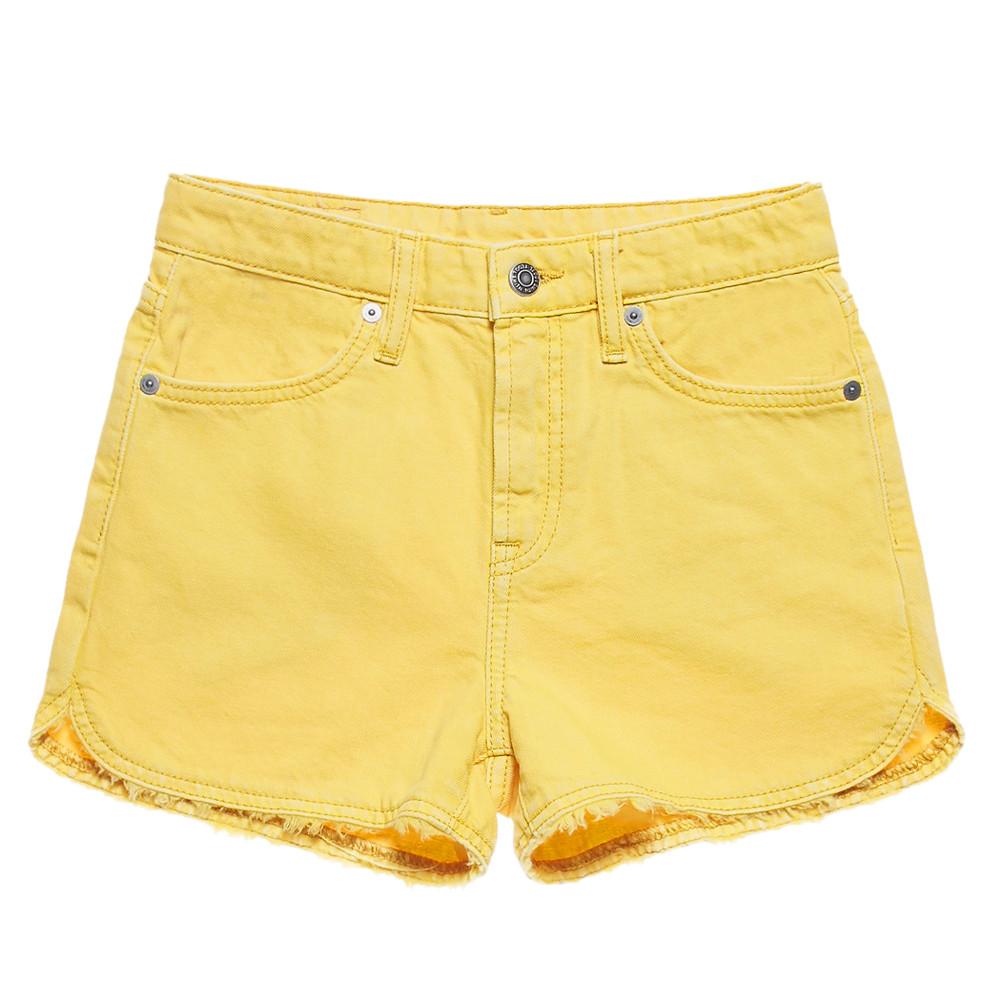 Short Jaune Fille Teddy Smith Sarah pas cher