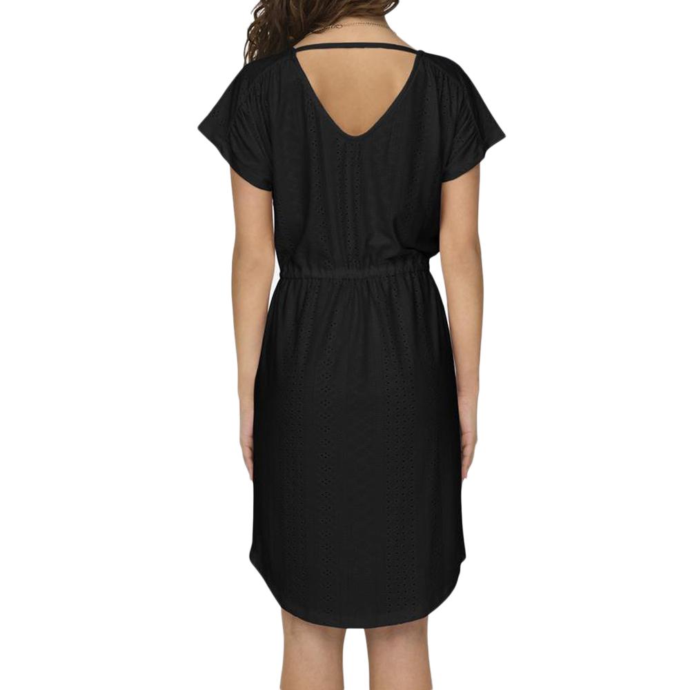 Robe Noire Femme JDY Cathinka vue 2